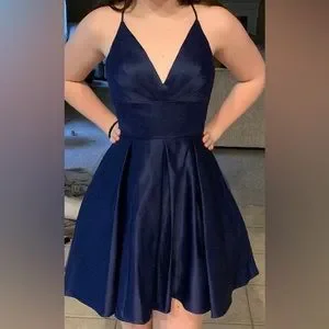 Blondie Nites Dresses Navy Formal Dress Blondie Nights By Stacy Sklar Poshmark